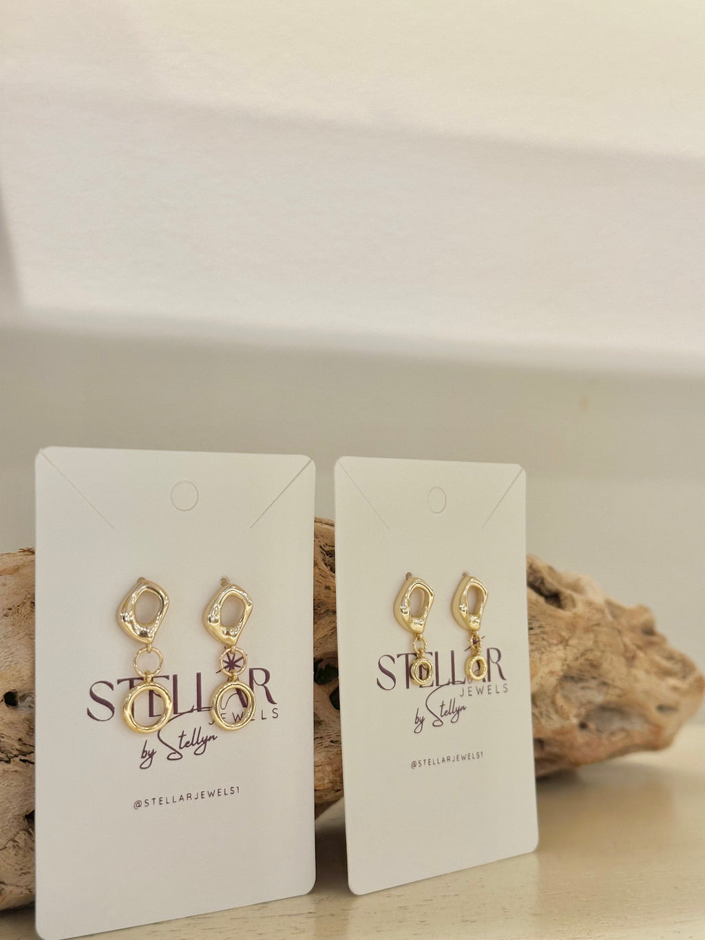Triple Circle Earrings - Small