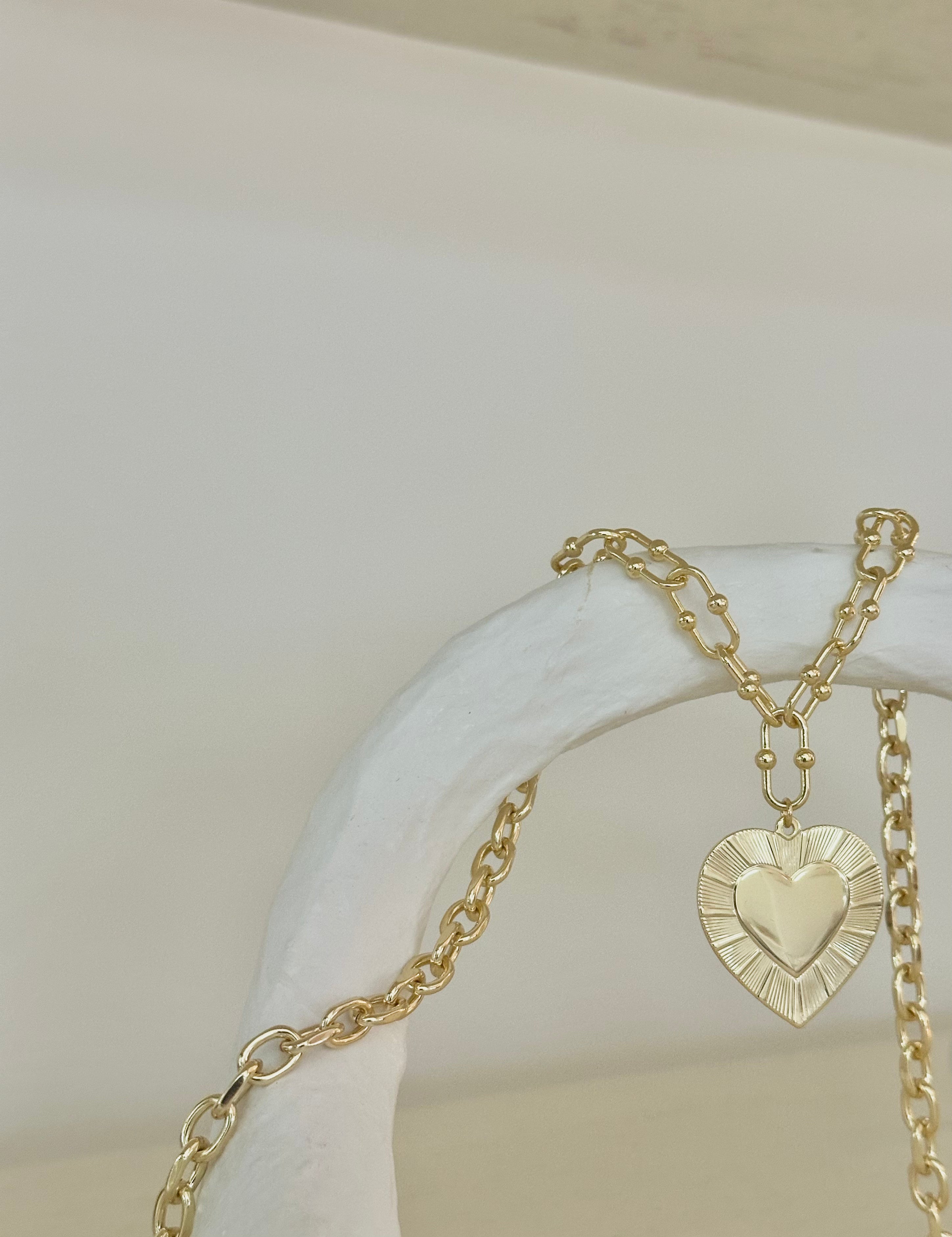 Statement Heart Necklace