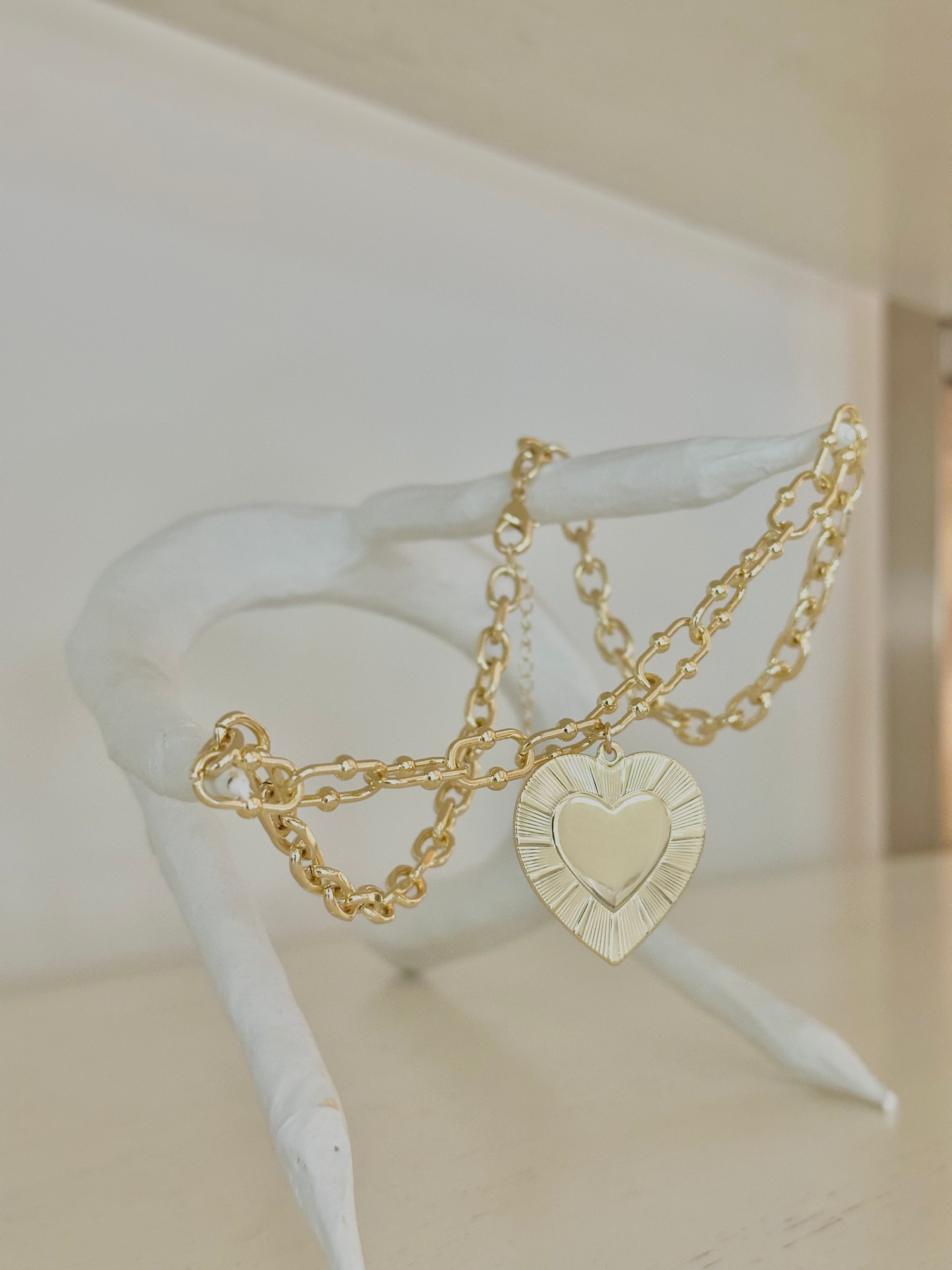 Statement Heart Necklace