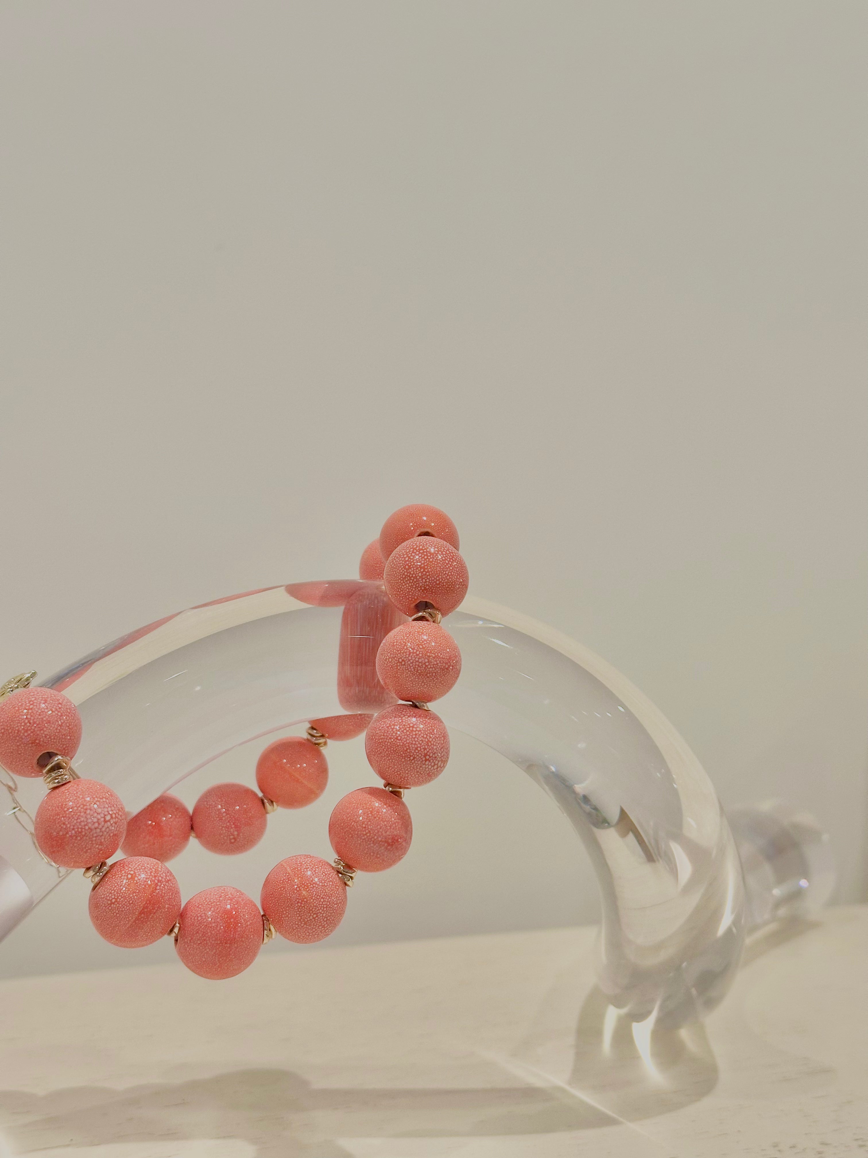 Coral Bead Necklace